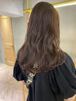 ロング カラー 'ele 🦄堀内佑茉のヘアスタイル