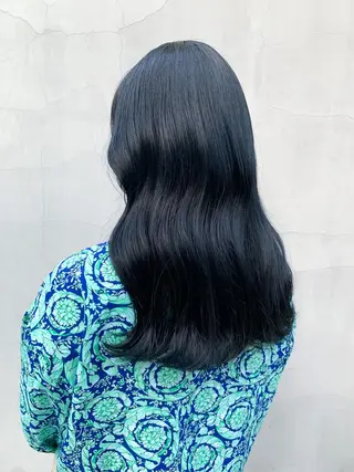 ロング カラー ヘアアレンジ yuka .のヘアスタイル