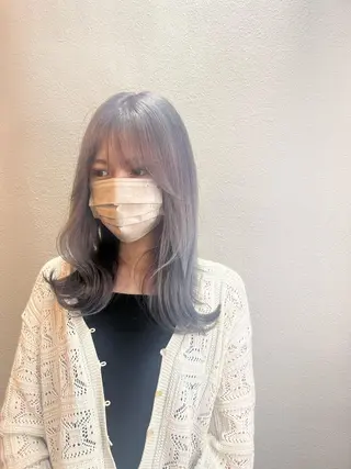 ロング カラー Maison Land所属・KANA MIYOSHIのヘアスタイル