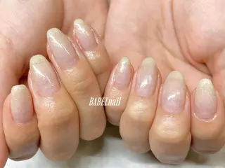 ネイル BABELバベル所属・江戸川橋✨BABEL 【バベル】大人可愛いのネイルデザイン