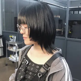 ミディアム ✂︎ウルフ・ショート ✂︎MIKUNIのヘアスタイル