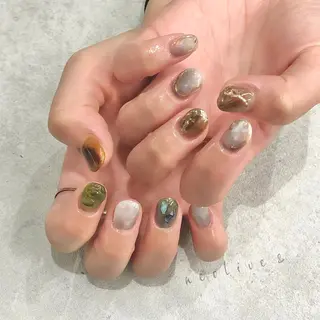 ネイル Yuriko Omi パラジェル/渋谷のネイルデザイン