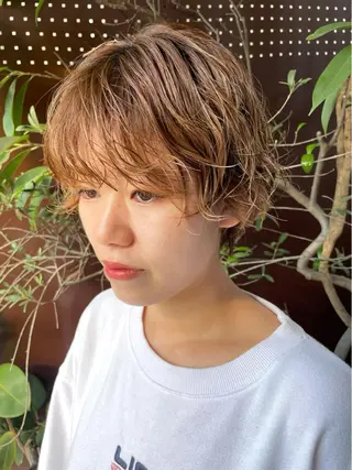 パーマ ふわっとレイヤー‪☆ 菅原 千鶴のヘアスタイル