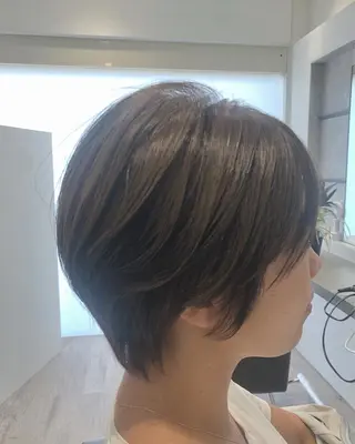 ショート カラー MignonS 仙幸 大輔のヘアスタイル