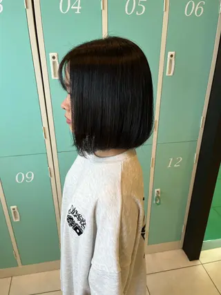 パーマ Rena🦄顔まわり カット🤍✂️のヘアスタイル