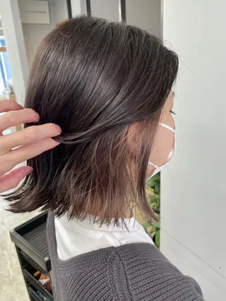 ショート SAEKI【ior 】北千住店ブリーチのヘアスタイル