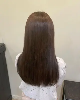 カラー 艶髪🥣透明感カラー 🫧前田奈津実のヘアスタイル