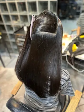 ロング 🌷ブリーチ縮毛矯正 /mina🌷のヘアスタイル