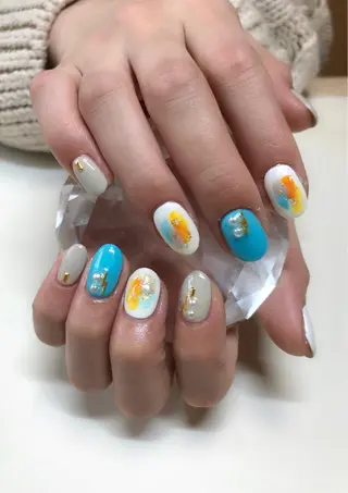 ネイル 'mm所属・'mm  (ミリ) ＭＡＮＡＭＩのネイルデザイン