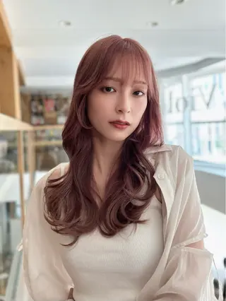 ロング 解田彩奈/ stylistのヘアスタイル