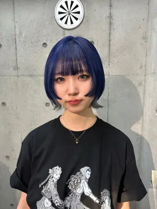 ショート カラー ‪❥ブリーチ💗 MIKUのヘアスタイル