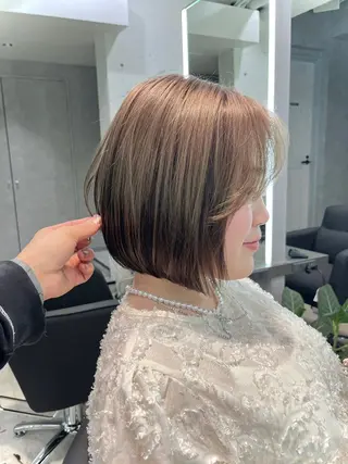 ミディアム カラー 韓国メンズヘア☆ 韓国ボブYUTOのヘアスタイル