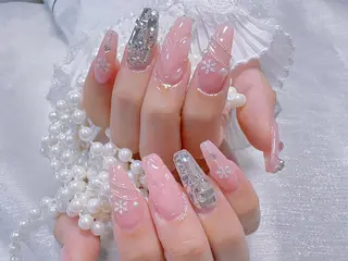 ネイル 🐳彩羽チップ 長さだし専門🐳のネイルデザイン