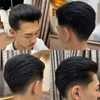 ミディアム 上町理髪店所属・Syunta Sato/佐藤駿太のヘアスタイル