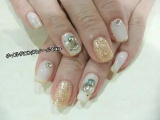 ショート ネイル ネイルサロン Cureのネイルデザイン