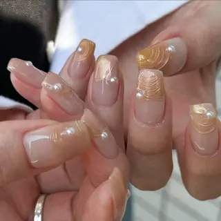 ネイル Bonnal所属・Manamǐ 個性派のネイルデザイン