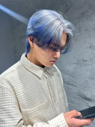 カラー メンズ 船橋🪡 キチ/RITSUのヘアスタイル