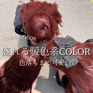 ロング カラー ブリーチなし特化 美容師💖SAE💖のヘアスタイル