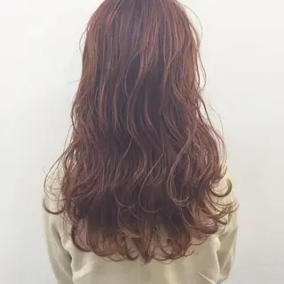 ロング カラー ヘアアレンジ ニシオカ タクヤのヘアスタイル