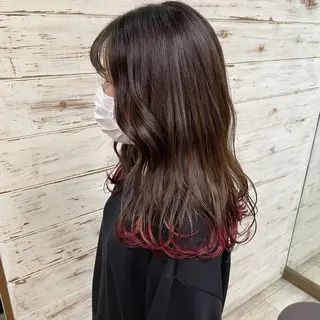 ロング カラー 高橋 みく/ minim 暖色のヘアスタイル