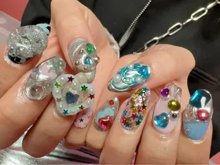 ネイル Nail Atelier IamI所属・アイアムアイ 大村磨衣のネイルデザイン