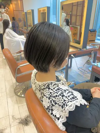 ショート SALOWIN 銀座一丁目店所属・髪質改善/縮毛矯正 🎀小林 唯 🎀のヘアスタイル