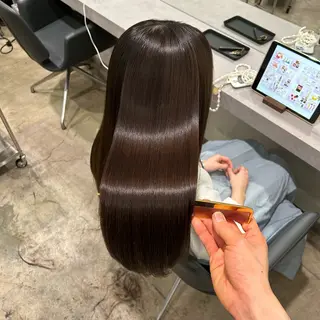 ミディアム 割れ癖も直す髪質改善 美容師✨みやたのヘアスタイル