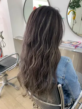 ロング カラー Reb_keiji 👑小倉圭司のヘアスタイル