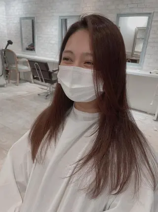 ロング カラー ［パサつき改善］＊ 髪質改善ケアサロン＊のヘアスタイル