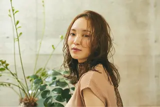 セミロング カラー ヘアアレンジ ボブ/暖色/デザイン KOYUKI⛄️のヘアスタイル