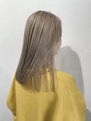 セミロング カラー Nero✂︎ officialのヘアスタイル