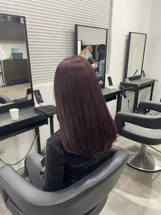 ロング カラー 🤍透明感推しカラー 🤍yui‪💞✨のヘアスタイル