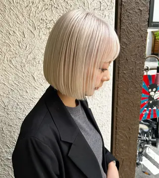 ショート カラー box mico. mutsumiのヘアスタイル