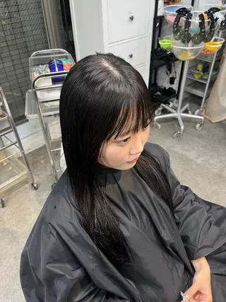 ロング 透明感カラー ／ カット ／ コハのヘアスタイル