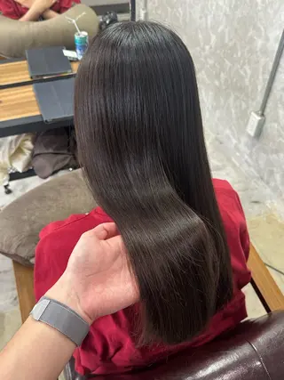 ロング 山口 智也のヘアスタイル