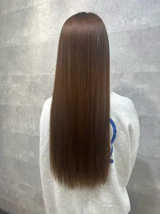 ロング カラー 中園 紫音のヘアスタイル