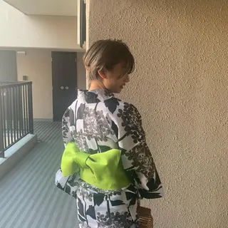 ショート ヘアアレンジ chouette/ 根本優希のヘアスタイル