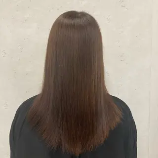 セミロング カラー 髪質改善 TOMOMIのヘアスタイル