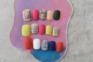 ショート カラー ネイル Aayley(アイリー)Salon所属・Aayley アイリ―サロンのネイルデザイン