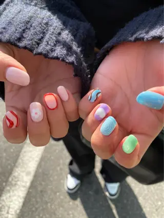 ネイル Guarendo錦糸町店所属・ガレンドウ 白澤 愛子のネイルデザイン