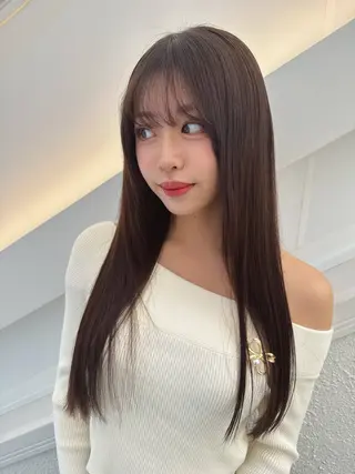 セミロング カラー 💎透明感カラー特化 💎TAISEIのヘアスタイル