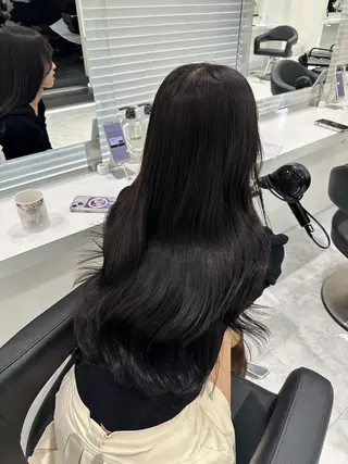 ロング カラー ♡上品韓国髪♡ブラ ウン/SAYATOのヘアスタイル
