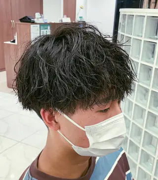 パーマ メンズ 【メンズ特化】 池田大成✂︎のヘアスタイル