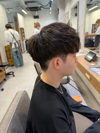 ショート 髪質改善/縮毛矯正 /メンズ/佐澤りょうのヘアスタイル