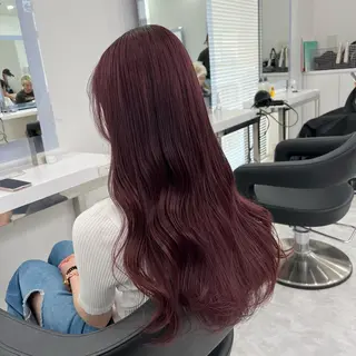 ロング カラー パーマ ヘアアレンジ メンズ キッズ ネイル マツエク・マツパ アイブロウ 💕トレンドうる艶髪 💕TUNE銀座のヘアスタイル