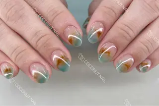 ネイル 神田 ココナッツのネイルデザイン