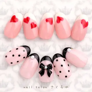 ネイル さくらや❤ パラジェル使用のネイルデザイン