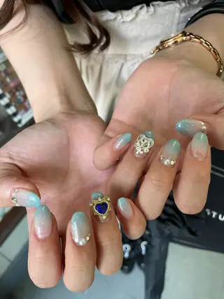 ネイル ゆびノさき茨木店 ニュアンス/アートのネイルデザイン