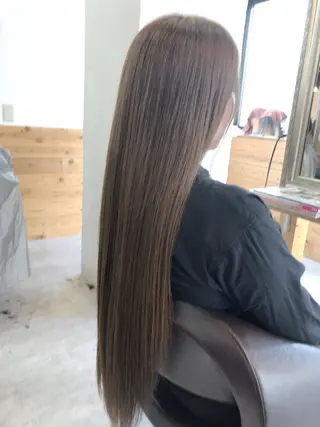 ロング ✨艶感/透け感✨Sherry所属・艶髪/ハイトーン Sherryのヘアスタイル