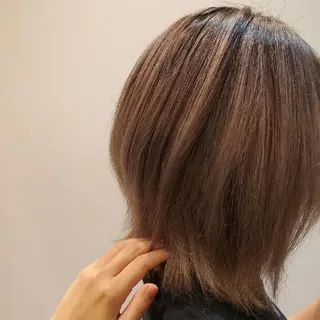 ショート カラー ヘアアレンジ 顔まわりデザイン🌿 ふじこのヘアスタイル